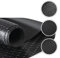 Walser Gummimatte Coin, zuschneidbare Gummimatten Boden 100x250 cm, Gummimatte Außenbereich, universal Gummi Schutzmatte für Garagen Boden, Werkstatt Boden, Outdoor, Gummimatte Meterware schwarz