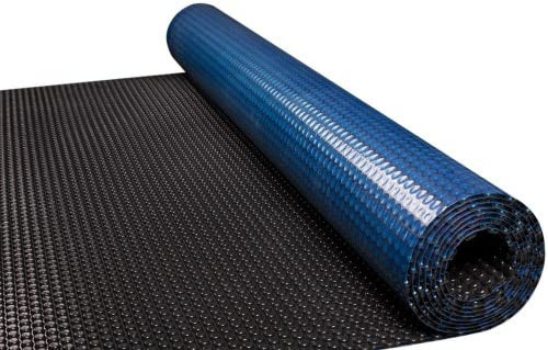 Pondlife - Teichabdeckung Isolierfolie Noppenfolie schwarz Winter Folie Anti Eis Pool Teich Isolieru Folie 3x2m eckig