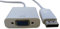 Cavo, DP Plug to VGA Socket, Bianco, 200MM, VGA Cavi