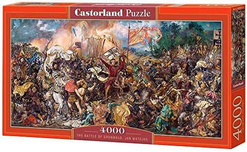 Castorland Puzzle 4000 pièces : La Bataille de Grunwald, Jan Matejko