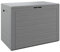 Casaria® Coffre de Rangement 190 L Gris Poignées latérales Malle de Rangement Intérieur Extérieur Jardin Terrasse Balcon
