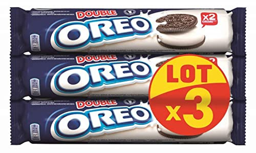 Oreo Galleta de vainilla, 3 x 157 g
