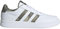 adidas Breaknet 2.0 Shoes, Sneaker Uomo, Cloud White/Olive Strata/Cloud White, 46 2/3 EU