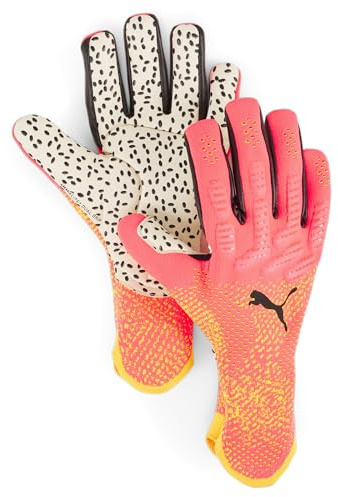 Puma Future Ultimate NC, Unisex-Erwachsene Torwarthandschuhe, Sunset Glow-Sun Stream-Puma Black, 8.5-041923