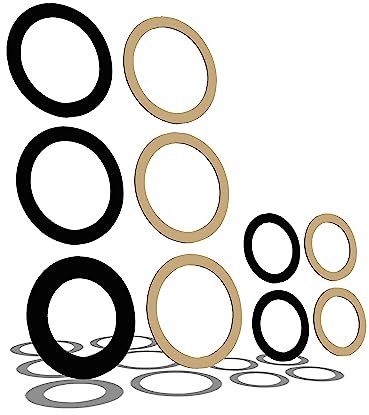 IS-TECK Lentille de rechange en verre pour appareil photo Samsung Galaxy A33 A53 A73 5G avec kit de colle