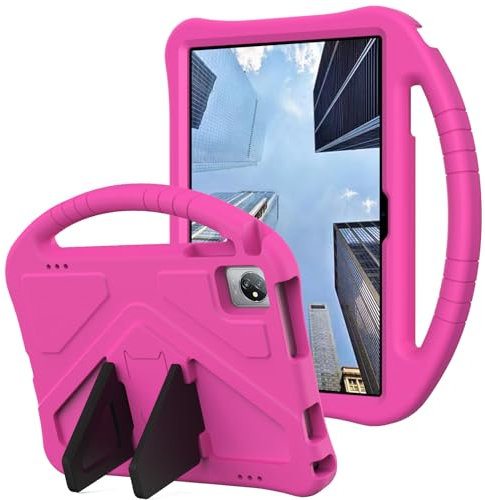 Tading Funda para niños Blackview Tab 8 Wifi/Tab 70 Wifi Tablet 10.1 pulgadas 2023, funda protectora de espuma EVA apta para niños para Blackview Tab 7 Wifi 2022/OSCAL Pad 60 10.1 pulgadas 2022 - Rosa