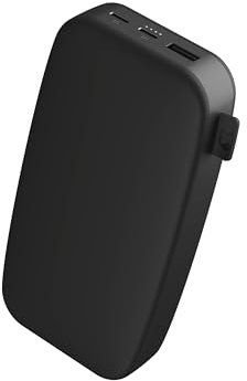 Fresh 'n Rebel Powerbank 24000mAh - USB-C in & Out - Ultra Fast Charge (20W) - 6 Sicherheitsfunktionen - Bis zu 8 Telefonladungen - Externer Akku für iPhone und Android (Storm Grey)