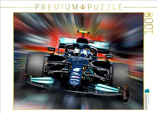 CALVENDO Puzzle Formel 1 - Mercedes AMG F1 | 1000 Teile Lege-Größe 64 x 48 cm Foto-Puzzle für glückliche Stunden