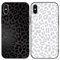 Yoedge 2 Pack Black Leopard Phone Case Compatible with iPhone X/XS 5.8, Ultrathin Soft Silicone with Aesthetics Pattern, Shockproof Bumper Protector Matte Girls Women Cover for iPhone X, Cheetah