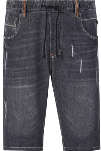 Jan Vanderstorm Herren Tiefbundbermuda Lambrit Grau, 3XL (XXXL) - 64