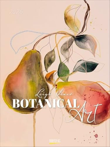 Botanical Art - Leigh Viner - Kalender 2025 - Gallery Format - Korsch-Verlag - Kunstkalender - 48 cm x 64 cm