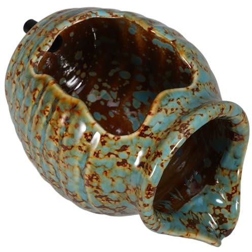 Yardwe Pompe À Eau en Pot en Céramique De Style Vintage pour Aquarium Et Jardin