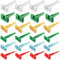 JRready ST5339 24Pcs Deutsch Auspinnwerkzeug Kfz Set Für 4# 8# 12# 16# 20# Solid/Stamped Kontakte 6-22 AWG Plastic Terminal Removal Tool Kit Für Deutsch DT DTM DTP HD HDP DTHD Jiffy Splice Series