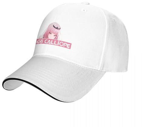 Baseballmütze Basecap Mori Calliope Kappe Baseball Kappe Cosplay Herren hüte Frauen