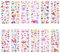 yumcute 3D Puffy Aufkleber für Kinder,12 Blätter Verschiedene Prinzessin Geschwollen Stickers, Niedliche Wiederverwendbare Sticker für Scrapbooking,Jungen Mädchen Kleinkinder
