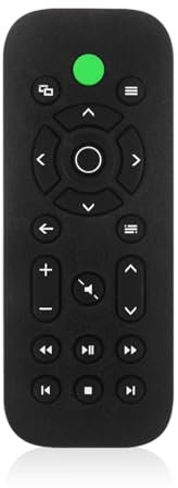 Confezione da 2 telecomandi multimediali per Xbox S per Xbox One, console di gioco universale per DVD, console di controllo remoto per Xbox One, Xbox Series X S Compact Navigation Toggle (2)