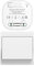 Cerhot funk lichtschalt funkschalt 230v funk lichtschalter ohne batterie set lichtschalter funk wireless light switch funkschalter batterielos funktaster funk-wandschalter für lichter (EU 1Gang 1V1 a)
