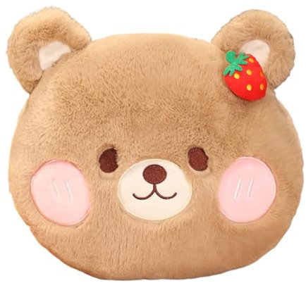 Huamengyuan Plüschkissen Kuschelige Plüsch Kinder Handwärmer - Kuscheltier, Stofftier, Kopfkissen als Flauschiges Wärmekissen Plüschtier für Bett, Auto und Zuhause Flauschiger Kinder Muff