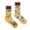 Spox Sox Casual Unisex - lustige, verrückte, bunte Socken für Damen und Herren, Gr. 36-39, Huhn
