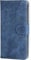 BEEJTUNY Leather Case For TCL 505, Wallet Function with RFID Protection, Magnetic Closing Shell, Built-in TPU Protective Cover.Blue