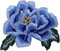 Blue Flower Iron on Patches - Embroidery Lace Flower Applique Sew On Patches, Arts, Craft Rose Patch Badge Embroidered Floral Applique Decorative for Clothing Jackets, Backpacks, Jeans