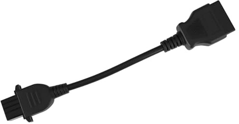 eMagTech Auto 16-poliger Stecker OBD2 auf 8-polige Buchse OBD2 Diagnoseanschlusskabel kompatibel mit Volvo Automotive Fehlerdiagnose Adapterkabel
