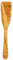 Justa La Fusta | Pala Recta de Cocina 31x6cm | Hecha A Mano En España | Utensilios De Cocina Madera De Olivo | Espátula Cocina Mediana Para Cocinar Y Servir | Utensilios De Cocina De Madera Resistente