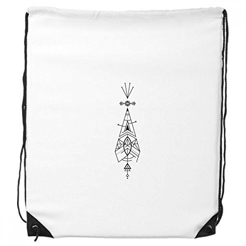 DIYthinker Sternenhimmel Totem Geometry Alien-Rucksack Einkauf Gift Sporttaschen