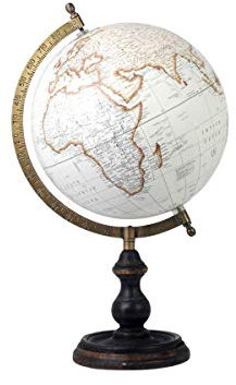 Rétro Décoration Globe Terrestre Pied en Bois modèle 6