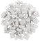 Strictly Briks - set mattoncini classici - 100% compatibile con tutte le principali marche - bianco - 96 pezzi 2x4