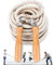 LeapBeast Lange Springseil, Mehrspieler-Seil, Springseil mit Holzgriff für Schule, Sport, Outdoor-Aktivitäten, Fitness&Training 5M/7M/10M