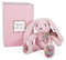 Histoire d'ours - Plüsch-Hase – Kuschelfreunde – Geschenkbox – zartes Rosa – 25 cm – Geschenkidee zur Geburt und zum Geburtstag, für Mädchen und Jungen – HO3121