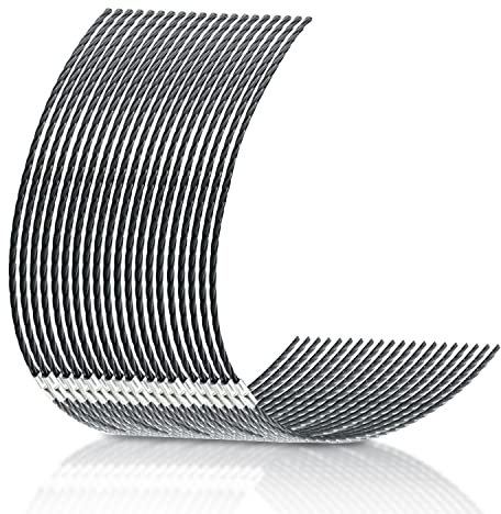 FUSHUI 20 Líneas Bobina de Hilo para Recortadoras, Carrete de Desbrozadora de Ø3,5 mm, Compatible con Línea de Recortadora Bosch F016800431, Reemplazo de Carrete AFS 23-37