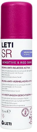 LETI SR Anti-Rötungen Gesichtsspray Aktiv – SOS-Helfer zur Hautberuhigung bei sensibler oder geröteter Haut, beruhigt sofort irritierte Haut mit Gesichtsrötungen, Couperose und Rosazea Typ I, 75 ml