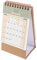 STOBOK Mini Calendrier De Bureau Rose 2024 Juil. 2023 À Déc. 2024 Calendrier À Bascule Debout Calendrier De Notes De Bureau Pour La Planification De L'organisation Du Planificateur