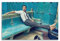 TeDe Filmschauspieler Ryan Gosling (2) Kunst Wohnzimmer Schlafzimmer Poster Gemälde Dekoratives Gemälde Druck Leinwand Wand 20 x 30 cm ungerahmt