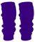 ANZEE Leg Warmers for Kids Stay Warm and Stylish, Kids's Knitted Ankle Warmers 80s Party Dance Sports Yoga Accessories & Ice Skating (Purple)