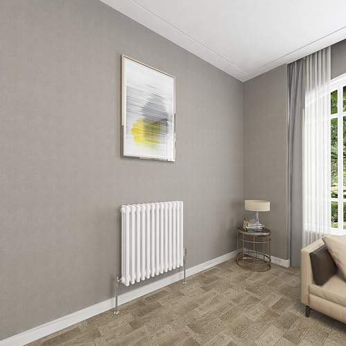 Sky bathroom 600x605mm 3 Column Radiator Horizontal White Cast Iron radiato Traditional Central Heating Radiator