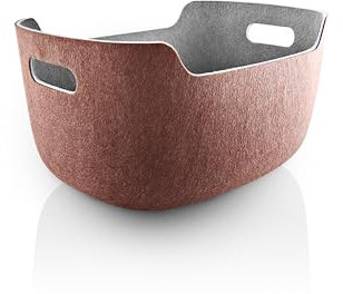 EVA SOLO | Ordentlicher Korb 40x29x22cm Kastanie | Vielseitige Aufbewahrung für Spielzeug, Bücher und Bürobedarf | Gut organisiertes Zuhause mit dänischem Design und Funktionalität | Kastanie