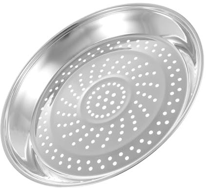 OFFSCH 1 Pc Wok Vapeur Coffre-fort Vapeur Cuiseur Vapeur Cuiseur à Riz Vapeur Support Pour Casserole Vapeur Passoire à Vapeur Cuisson à La Vapeur Marmite à Vapeur Acier Inoxydable Silver