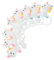 PAMINGONO Unique Unicorn Decorative Hat 8pcs Straw Covers Cap Hygienic Straw Tips Covers for Sippy Cups Reusable Straw Toppers