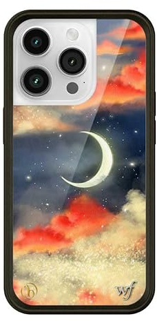 Wildflower Orebella Collab Schutzhüllen – kompatibel mit Apple iPhone 14 Pro, schützender schwarzer Stoßfänger, 122 cm Falltest-Zertifiziert, für kleine Unternehmen in Frauenbesitz, Orebella Collab