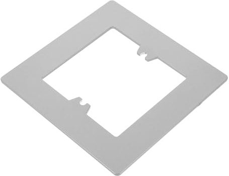 Hemobllo Abdeckplatte Wandblende 86 Typ Grau aus Polycarbonat Hitze und Kratzbeständig Dekorative Steckdosenabdeckung für Wand und Lichtschalter Reparaturplatte für Hohlwanddosen Geeignet
