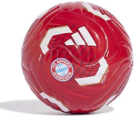 adidas Unisex Fc Bayern Home Mini Recreation Ball, Better Scarlet/White, 1