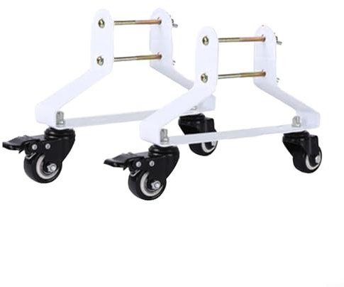 Supporto per riscaldatore elettrico resistente con ruote, kit di base mobile per radiatore, carrello in acciaio al carbonio per riscaldatori portatili fino a 20 kg (B)