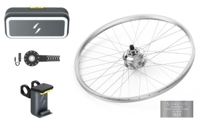 Swytch eBike Conversion Kit | MAX+ Battery Included (30-40 Mile Range) | 250W Front Motor Wheel | 28 700C Wheel Size