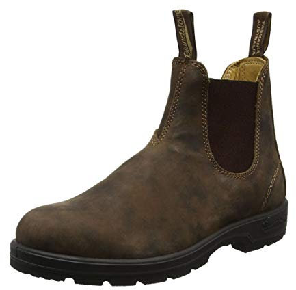 Blundstone Original Rustikale Braune Casual Lederstiefel der Serie 588