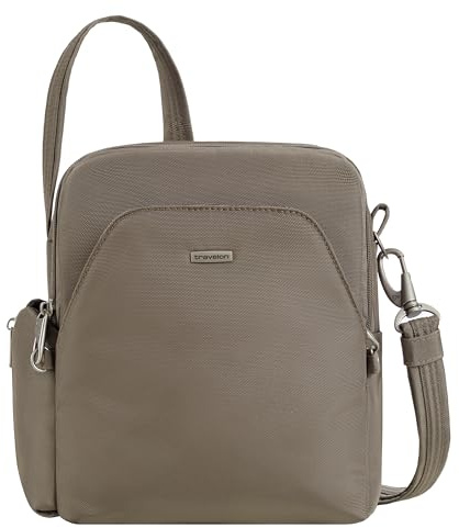 Travelon Klassische Reisetasche, Muskatnuss, Anti-Diebstahl Klassische Reisetasche