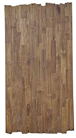 Sit Möbel Tischplatte 200x100 cm, recyceltes Teak, Natur