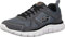 Skechers Men's Track running shoes, Grey, 12 UK